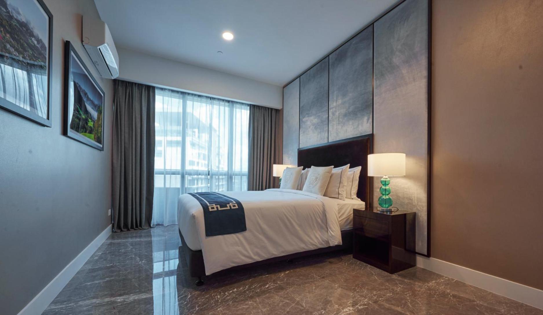 The Face Style Hotel Kuala Lumpur Exteriör bild A bedroom at the hotel