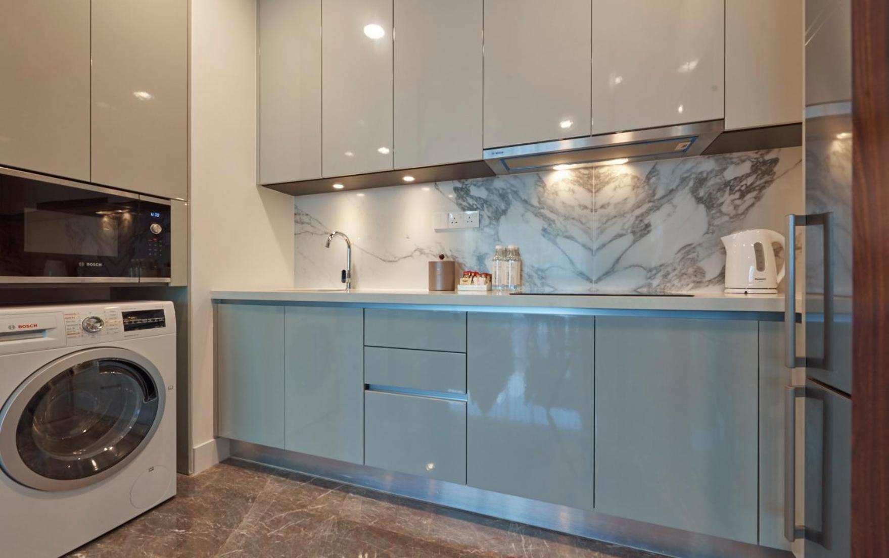 The Face Style Hotel Kuala Lumpur Exteriör bild A modern kitchen