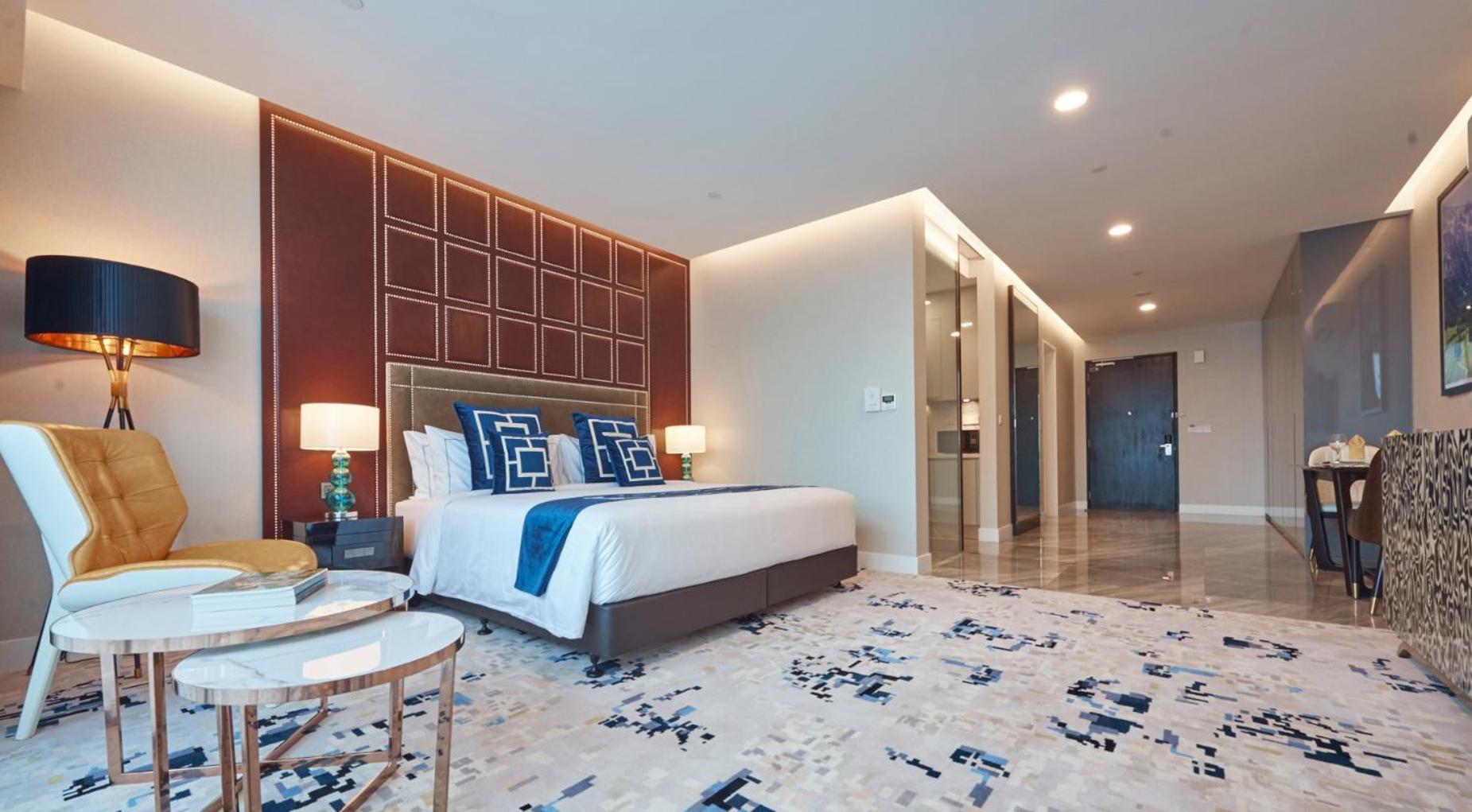 The Face Style Hotel Kuala Lumpur Exteriör bild A bedroom at the hotel
