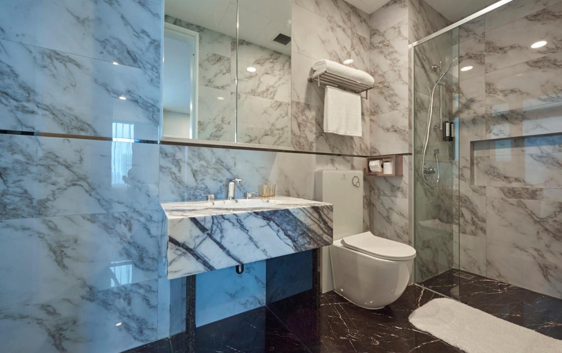The Face Style Hotel Kuala Lumpur Exteriör bild Bathroom