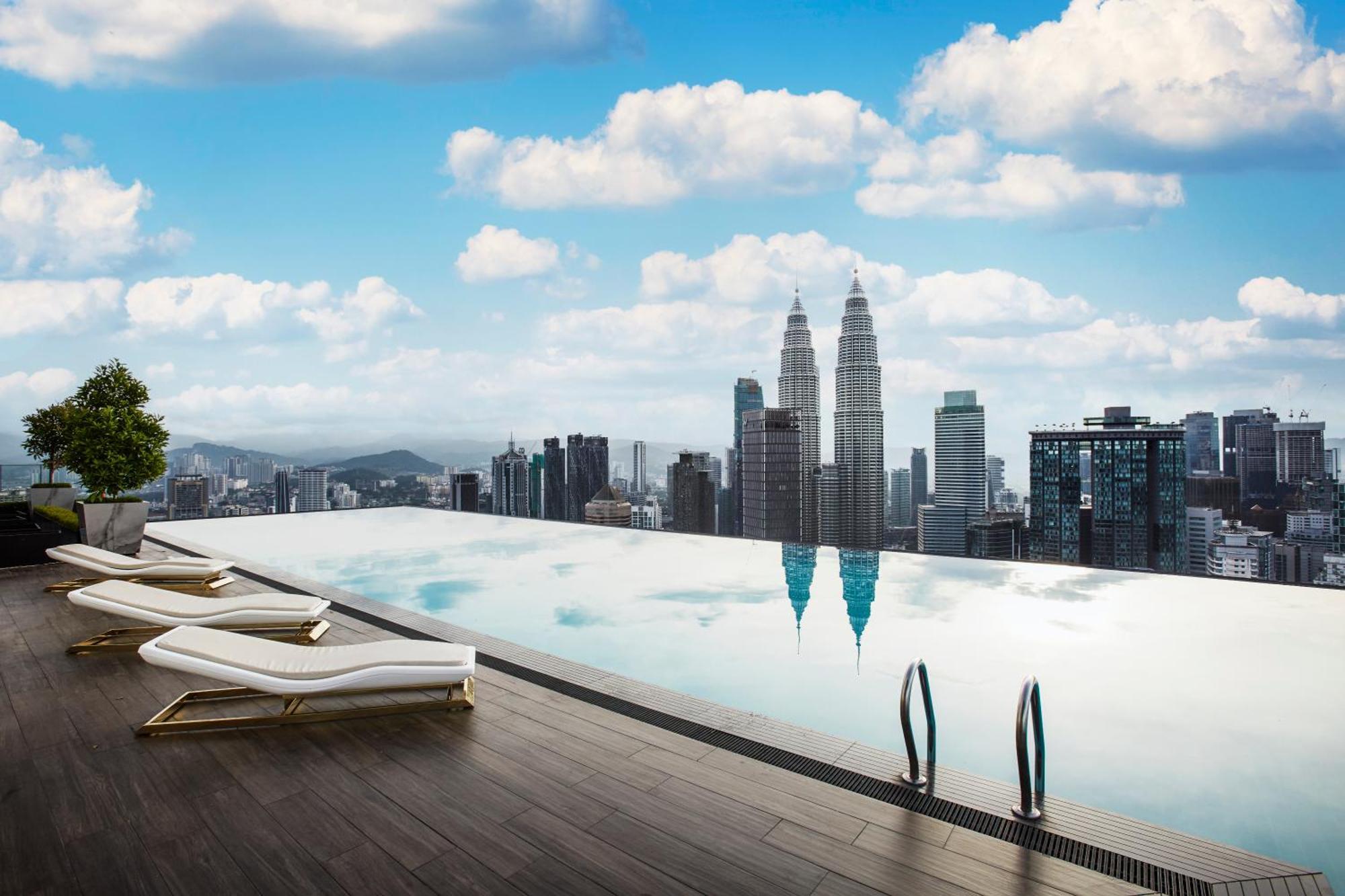 The Face Style Hotel Kuala Lumpur Exteriör bild Sky Pool