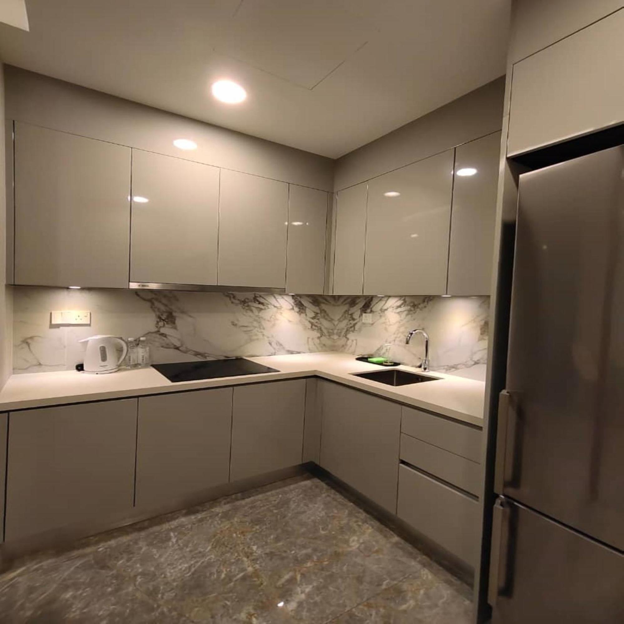 The Face Style Hotel Kuala Lumpur Exteriör bild A modern kitchen