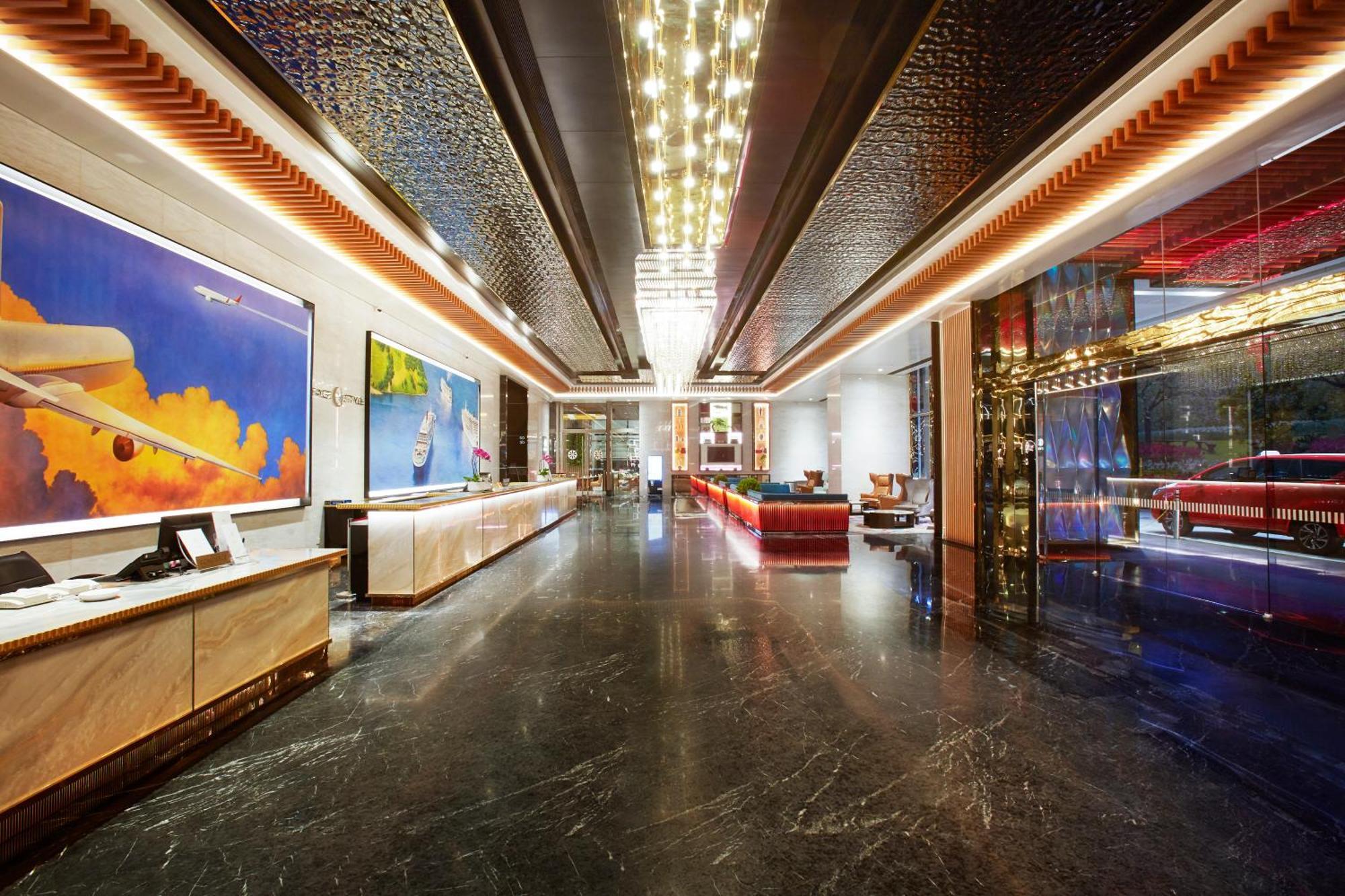The Face Style Hotel Kuala Lumpur Exteriör bild Lobby